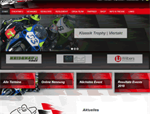 Tablet Screenshot of klassik-motorsport.com
